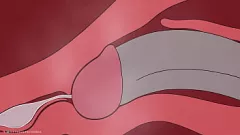 play Animación cachonda: la aventura anal de Lucky Wolf con el ciervo Futanari