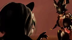 Afspelen Een Shemale Panda begint aan een wild ruimteavontuur met Furry Yiff in Second Life Fantasy